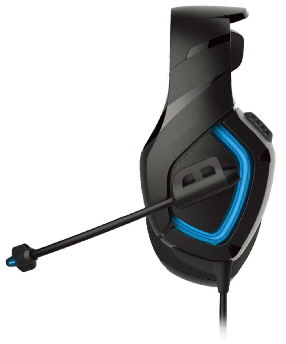 Ridgeway Black EAR-G3 Gaming Headset, PS4 Headset with 7.1 Surround Sound, Noise Canceling Over-Ear Headphones with Mic