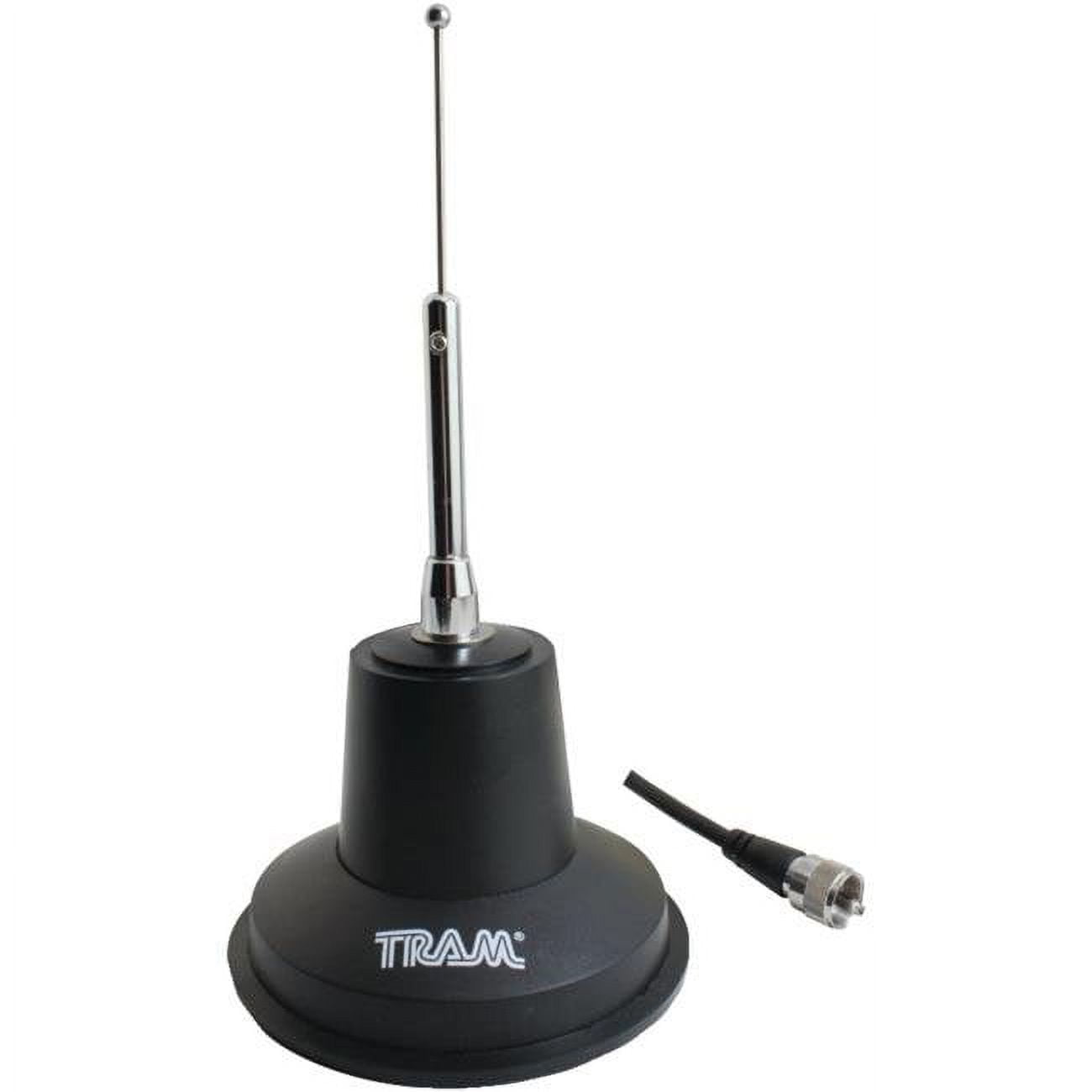 Tram CB Antenna 5-inch Magnet Kit with RG8X Coax and Rubber Boot